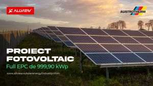 Allview Solar Energy intră în parteneriat cu Austrotherm, pentru realizarea unui sistem fotovoltaic de 999,90 kWp