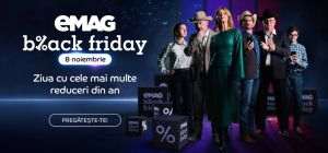 A 14-a ediţie eMAG Black Friday: clienţii au comandat de 896 milioane de lei într-o singură zi