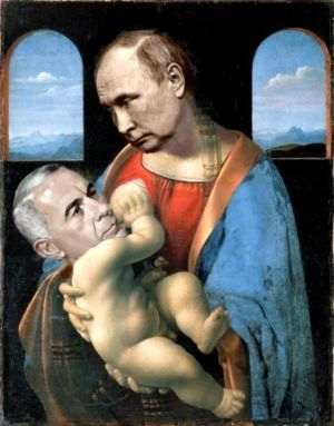 The big surprise of the elections - Călin Georgescu - at Putin's side (Illustration by MAKE)