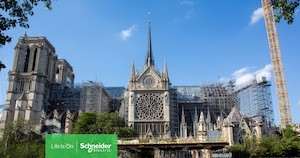 Schneider Electric sprijină restaurarea Catedralei Notre Dame