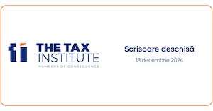 The Tax Institute propune măsuri pentru echilibrul fiscal şi dezvoltarea durabilă a României