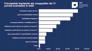 ANIS: Peste 80% dintre companiile IT consideră măsurile fiscale din 2023 au avut un impact negativ