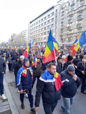 AUR organizează un miting împotriva Guvernului Ciolacu, urmat de un marş spre Piaţa Victoriei