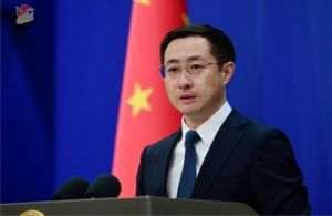 Lin Jian said: "The US's attempts to politicize and weaponize trade and economy, imposing increased tariffs on Chinese imports under the pretext of fentanyl and blocking normal trade, investment and economic cooperation with China, will only harm the US's own economic interests and its international credibility." (Photo source: Chinese Foreign Ministry website - https://www.fmprc.gov.cn/mfa_eng/xw/fyrbt/202503/t20250306_11569578.html)