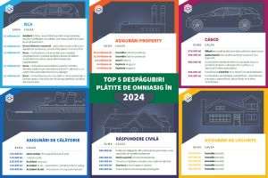 Incendiile, exploziile şi fenomenele atmosferice - principalele cauze pentru cele mai mari despăgubiri plătite de OMNIASIG în 2024