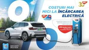 MOL România reduce preţurile pentru încărcarea vehiculelor electrice şi elimină taxa pe minut