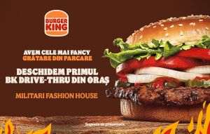 Burger King deschide primul restaurant din 2025 în Militari Fashion House, Bucureşti