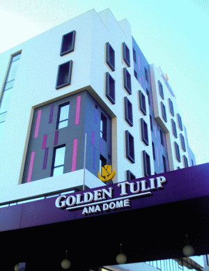 "Golden Tulip Ana Dome", singurul hotel de 4 stele din Cluj-Napoca membru al unui lanţ hotelier internaţional.