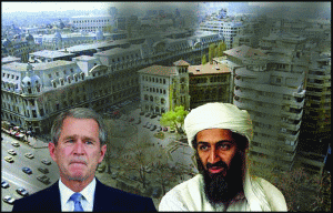 Conflictul dintre Bush şi Bin Laden aruncă o umbră urâtă asupra Bucureştiului.