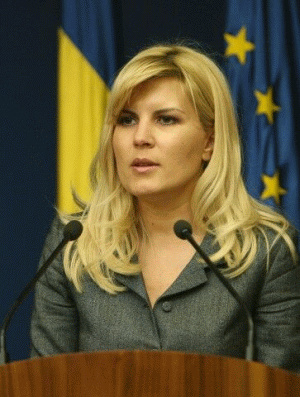 Elena Udrea, ministrul Turismului