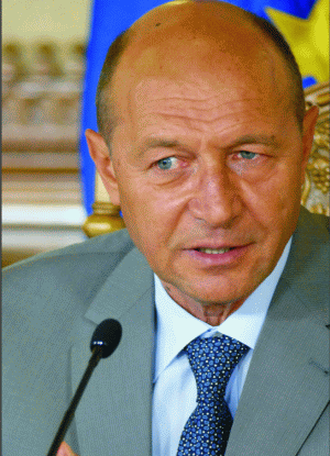 Traian Băsescu, primarul general al României.