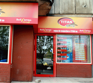 "Titan" şi-a ipotecat toate magazinele din Bucureşti