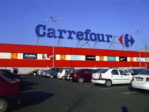 Profitul "Carrefour" a scăzut cu 70% în 2009