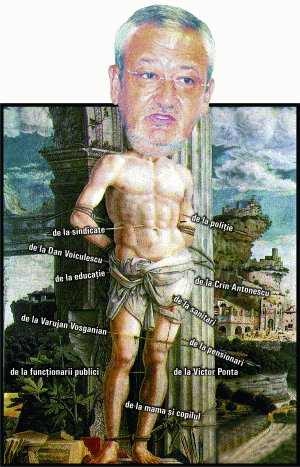 Martiriul "Sfântului Sebastian" ( un Perugino actualizat ).