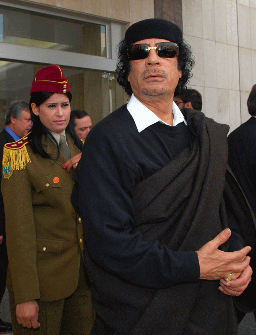 MUAMMAR GADDAFI