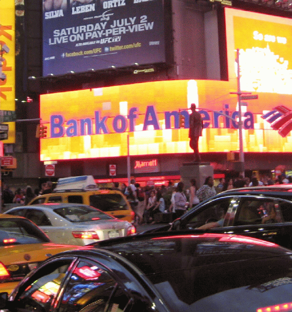 "Bank of America" şi-a redus profitul cu 95%