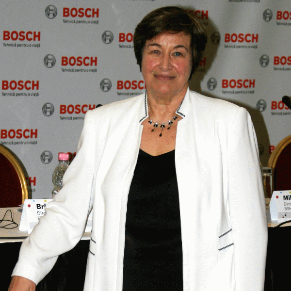 Brigitte Eble: "Anul trecut, cifra de afaceri a Bosch România a scăzut cu 4,5 procente faţă de cea din 2011".