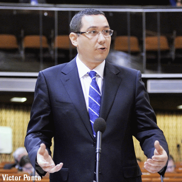 Victor Ponta primeşte mulţumiri de la nimeni