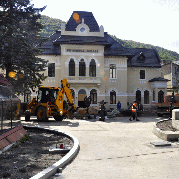 Sinaia îşi dezvoltă infrastructura cu fonduri europene