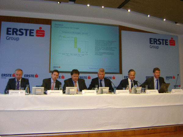 Erste Group a înregistrat pierderi de 929,7 milioane euro