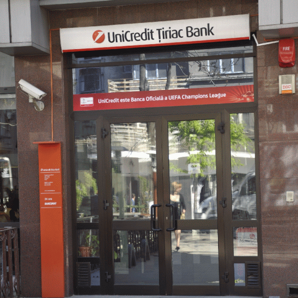 UniCredit Ţiriac Bank a obţinut un profit net consolidat de 23,9 milioane euro