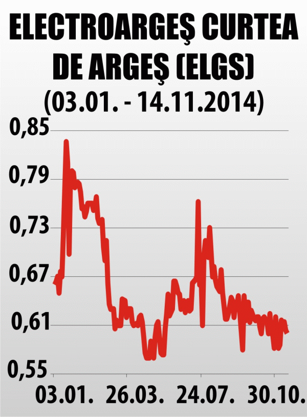 Electroargeş şi-a redus nesemnificativ cifra de afaceri