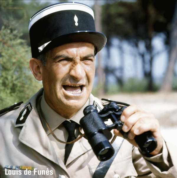 Louis de Funes, la vânătoare de terorişti