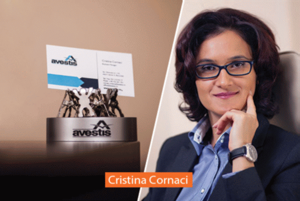 Cristina Cornaci, Business Manager în cadrul Avestis International