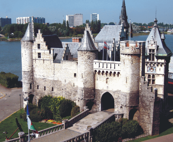 Het Steen - cetate medievală din centrul vechi al oraşului Anvers