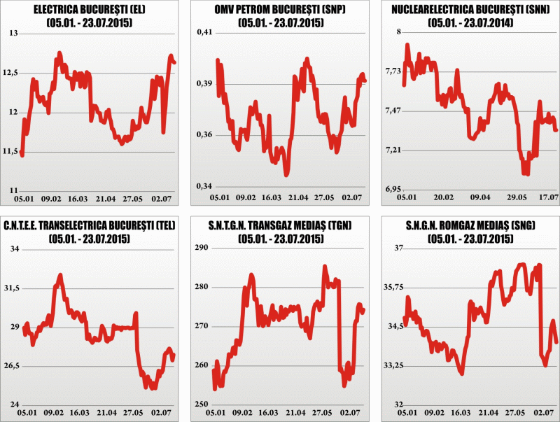 "Potenţial limitat de creştere a acţiunilor companiilor energetice"