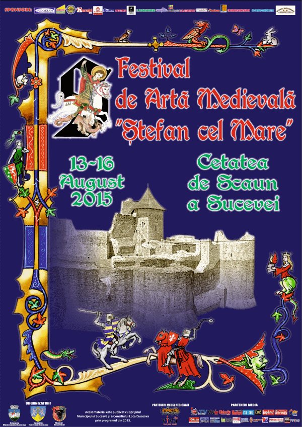 Festival de Artă medievală, în perioada 13-16 august, la Suceava 