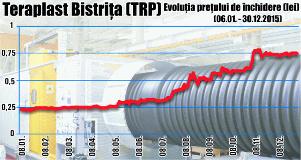 TERAPLAST, plus de peste 220%, în 2015