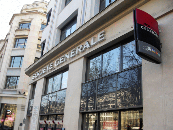 Percheziţii la sediul central din Paris al grupului bancar Societe Generale 