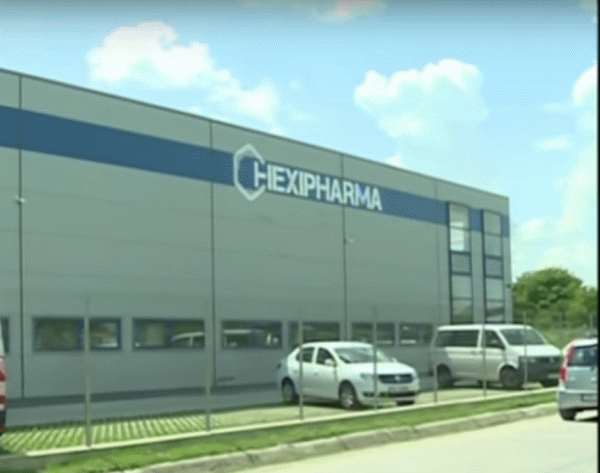 Sediul Hexi Pharma (sursa foto: captură Youtube)