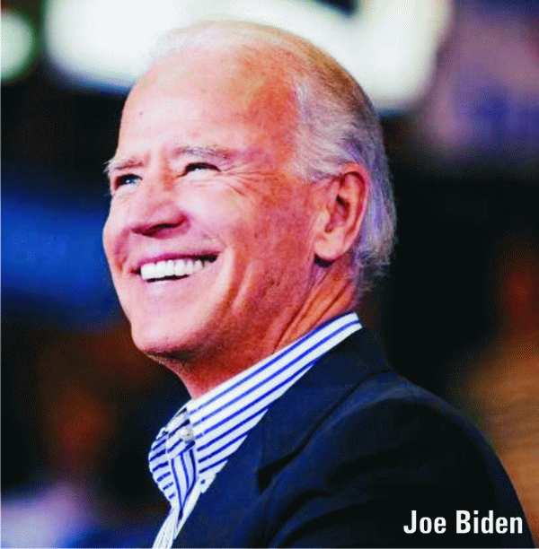 "Our" candidate is ... Joe Biden?