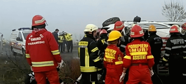 Accidentul de pe DN2 (Sursa foto: captură Youtube)