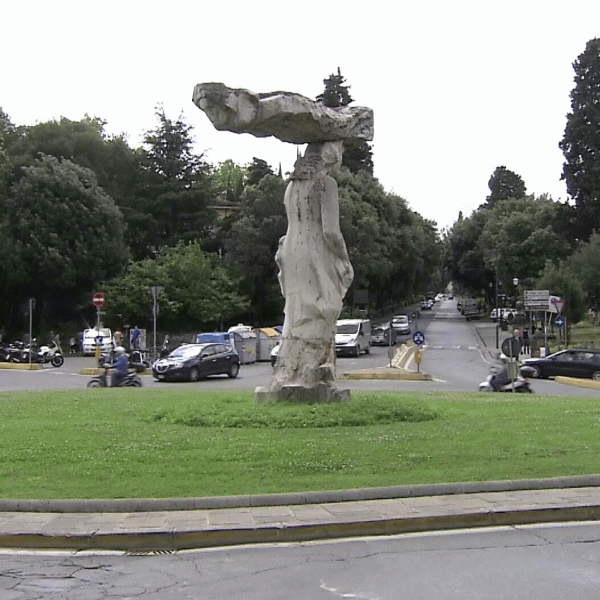  Piaţa Porta Romana - zona unde este amplasată casa memorialădin Florenţa a lui Alexandru Ioan Cuza.