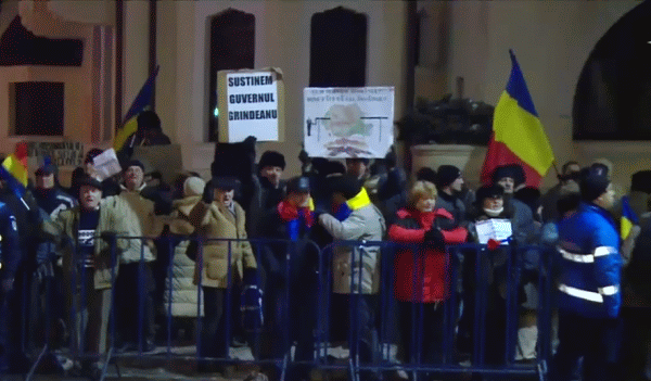 Protestele au continuat la Cotroceni