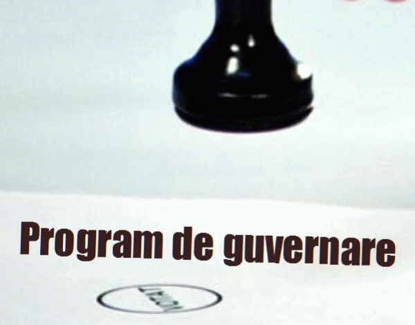 Explicaţii în avans pentru un posibil eşec al programului de guvernare