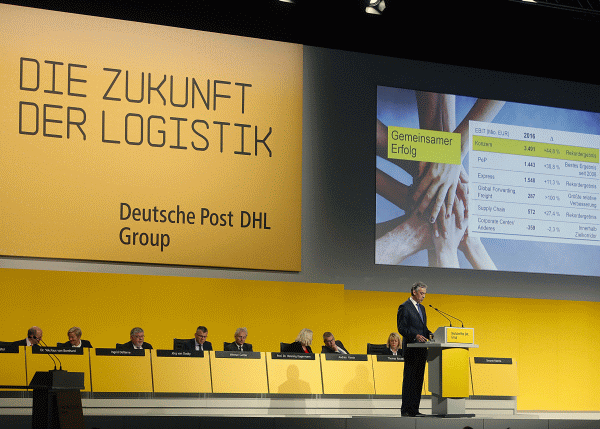 Acţionarii "Deutsche Post" au aprobat majorarea dividendului la 1,05 euro/acţiune