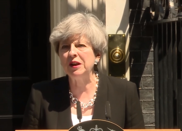 Theresa May (Sursa foto: captură Youtube)