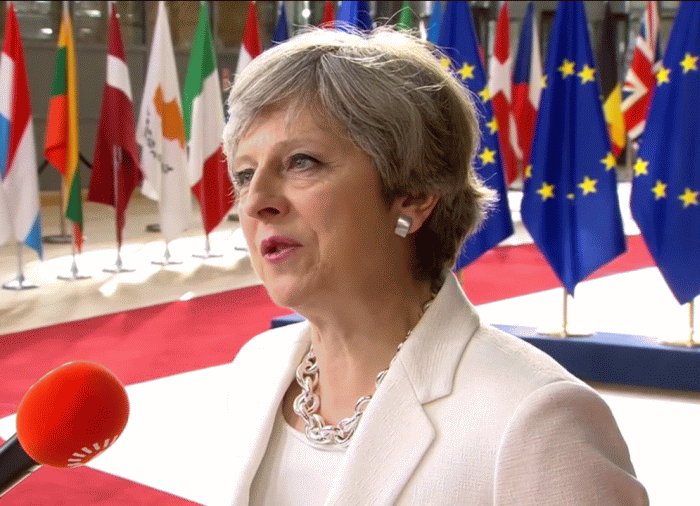 Theresa May (Sursa foto: captură Youtube)