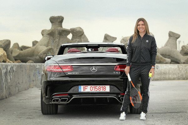 Simona Halep, parteneriat cu Mercedes-Benz România