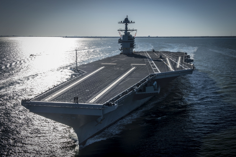 USS Gerald R. Ford (Sursa foto: www.navy.mil)