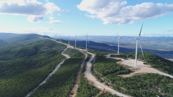 Enel începe operarea parcului eolian Cristalândia din Brazilia