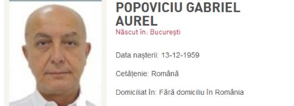 Puiu Popoviciu, dat în urmărire internaţională