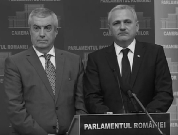 Călin Popescu-Tăriceanu şi Liviu Dragnea (Sursa foto: captură Youtube)