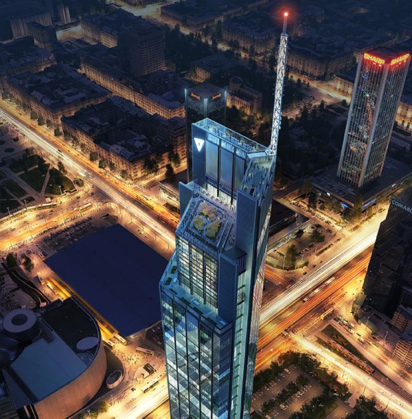 Polonia a lansat construcţia Varso Tower, cel mai mare turn din ţară