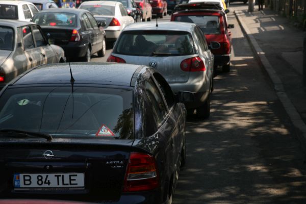 Trafic îngreunat pe DN1, între Predeal şi Buşteni