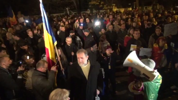 Protestul antiguvernamental din Capitală